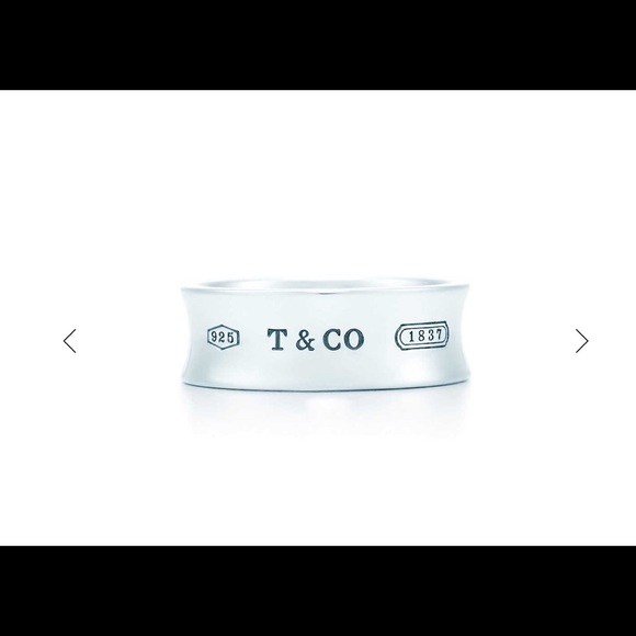 Tiffany & Co. Jewelry - Authentic 1837 Tiffany & Co. Concave Ring